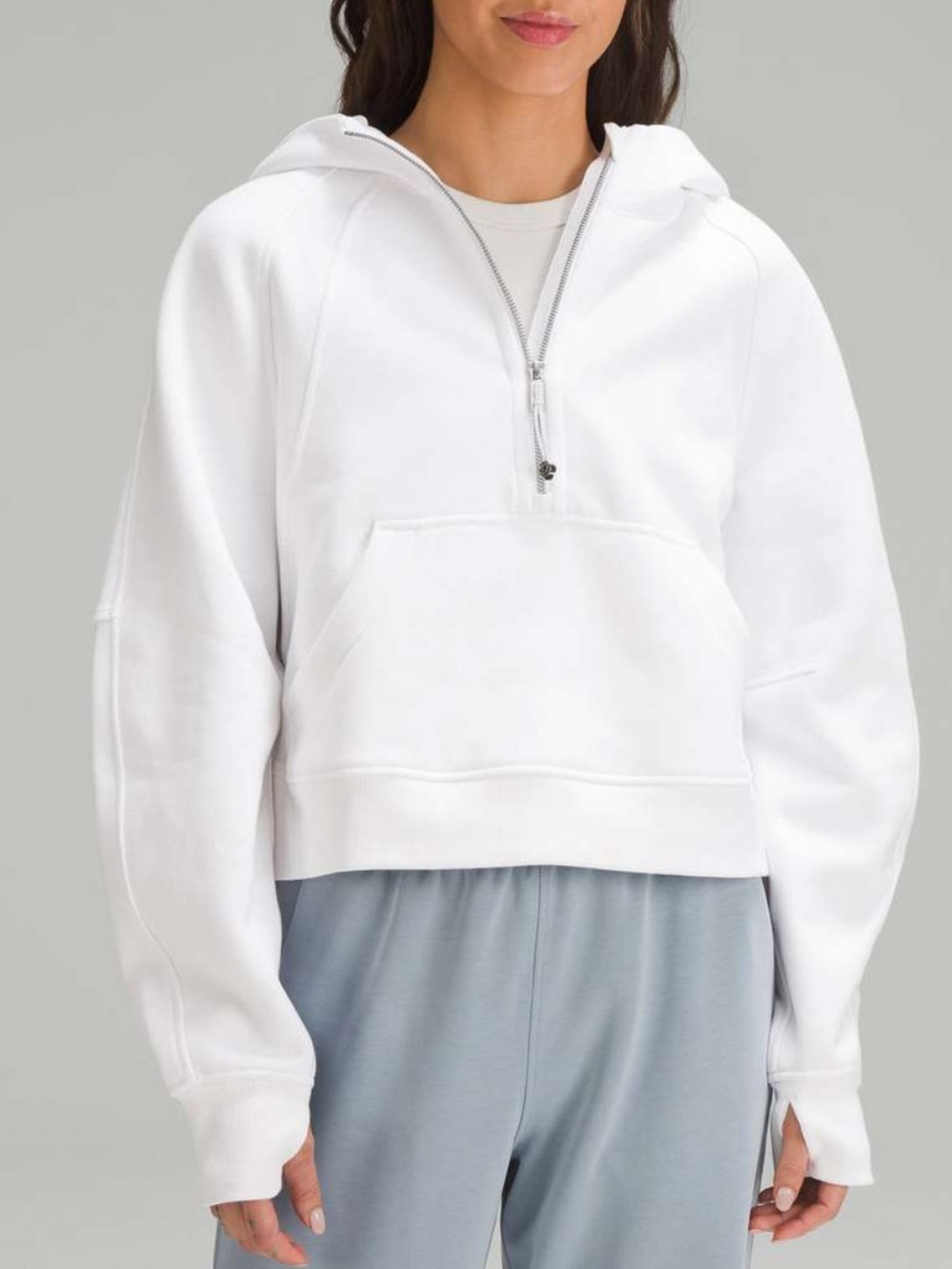 lululemon scuba oversized half zip hoodie